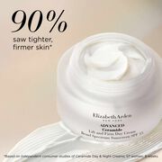 90% saw tighter firm skin based on independent consumer studies of Day & Night Creams; 57 women; 8 weeks.