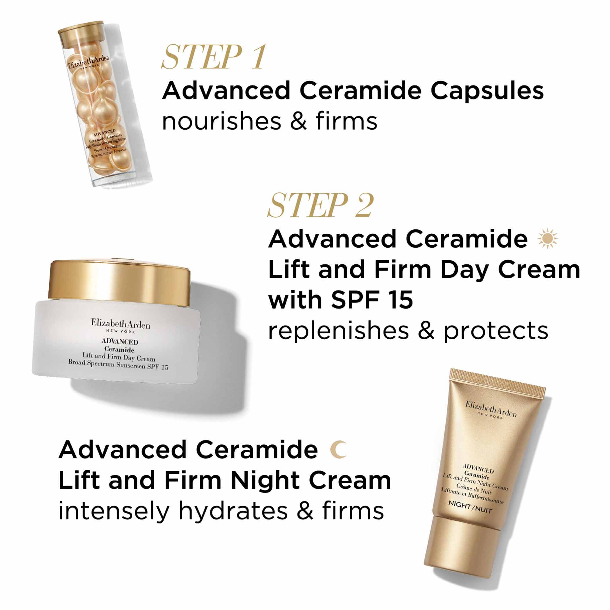 Ceramide Lift & Firm Youth Restoring Solutions Set, , large