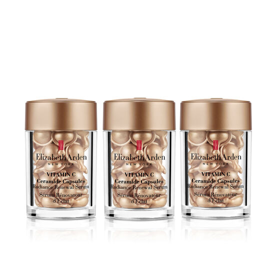 Online Only! Vitamin C Ceramide Capsules Radiance Renewal Serum Set - 90-Piece, , large